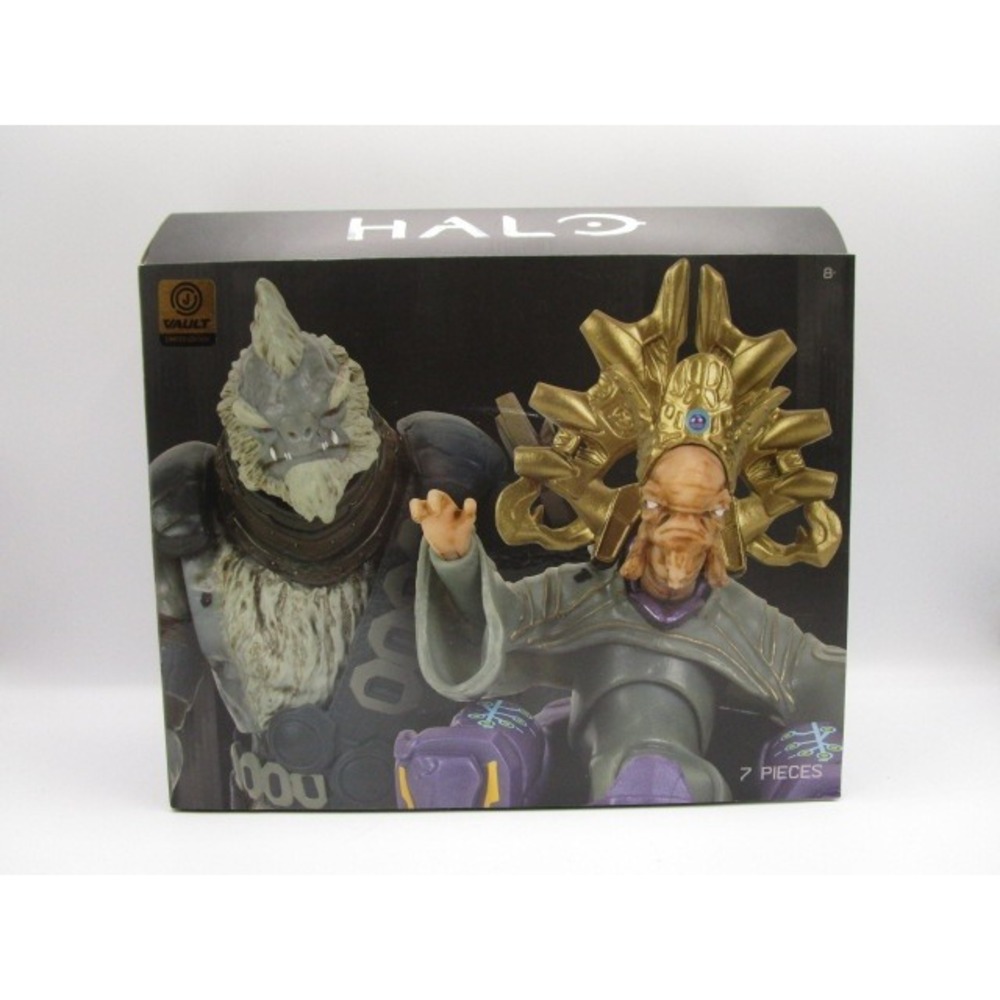 Halo Jazwares Vault Tartarus and Prophet of Mercy Action Figure Set WITH ISSUES